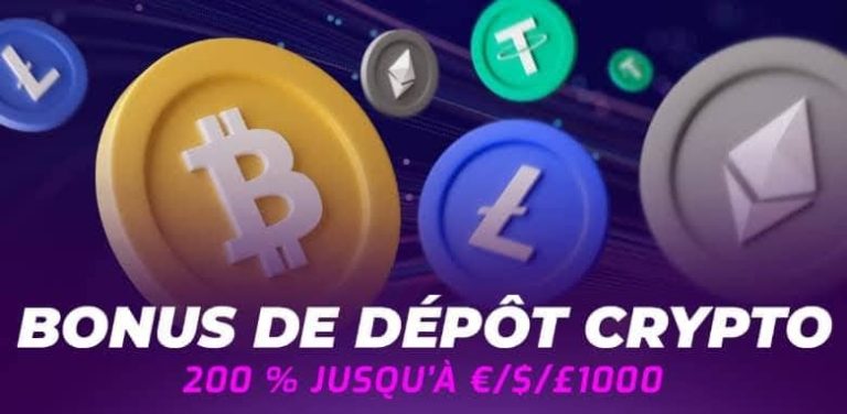 Cosmobet Casino bonus dépôt crypto