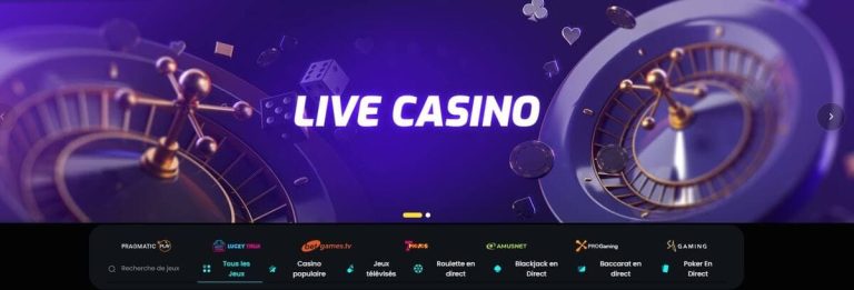 Cosmobet Casino jeux live